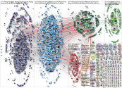 #100DaysOfCode Twitter NodeXL SNA Map and Report for Wednesday, 29 December 2021 at 03:38 UTC